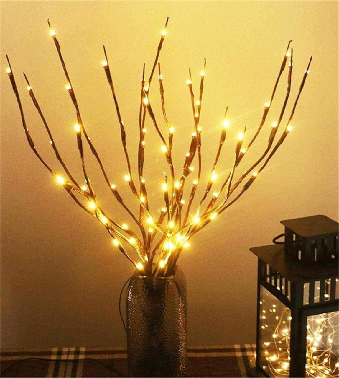Lights with Timer Battery Operated Fairy Spirit Decorative Twig Tree Decorations for Home Living Room Vase Christmas (29inch, Auto 6H ON/18H Off, Warm White)